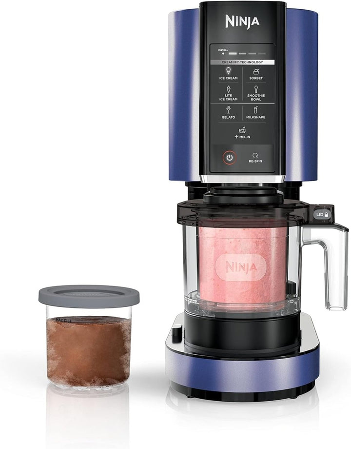 7 One-Touch Programs Ice Cream Maker, with (2) Pint Containers & Lids - Cocoa Yacht Club