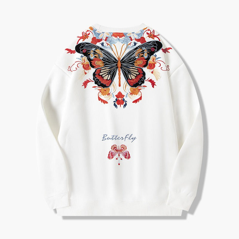 Cocoa Yacht Club Autumn Butterfly Sweatshirt