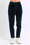 Judy Blue Full Size High Waist Corduroy Cuffed Jogger Plus Size
