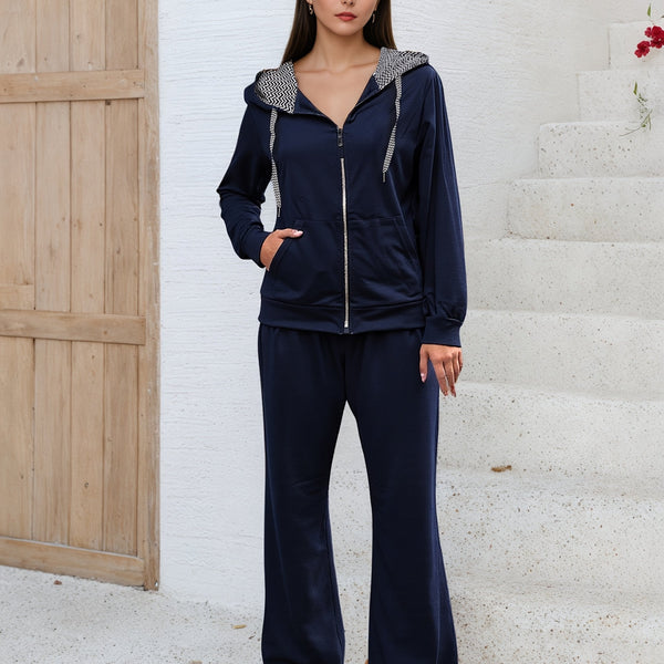 ComfyChic Plus Size Hoodie Set Activewear