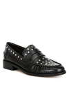 Oglavia Studs Embellished Leather Loafers