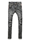 Cocoa Yacht Club Retro Slim Fit Distressed Jeans