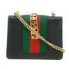 Gucci Black SylvieSmall Chain Shoulder Bag