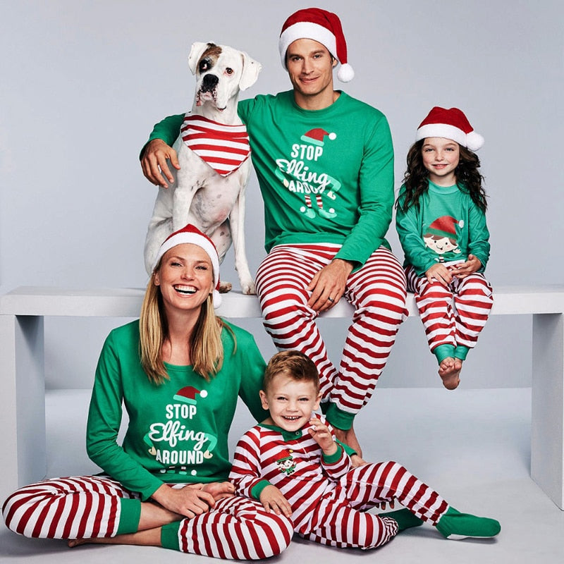 Cocoa Yacht Club Family Christmas Pajamas Set