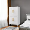 Cocoa Yacht Club White Storage Cabinet with Shelves