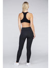 Active Leggings Featuring Concealed Pockets