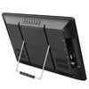 Supersonic Portable 16" 12 Volt Digital LED TV with USB, SD, and HDMI Input, Built-in Rechargeable Lithium Ion Battery and FM Radio (SC-2816)