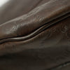 Gucci Brown Abby Guccisima Leather Crossbody Bag