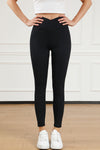 Black Arched Waist Seamless Active Leggings - Cocoa Yacht Club