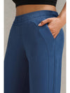 Drawstring Wide Leg Active Pants - Cocoa Yacht Club