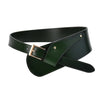 Cocoa Yacht Club Wide Leather Belt