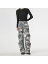 Cocoa Yacht Club Camouflage Denim Cargo Pants