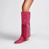 Cocoa Yacht Club Tassel Rhinestone Short Boots