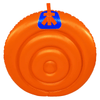 WOW Watersports Nova 2 Person Towable Deck Tube with Foam Handles