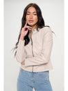 Coalition LA Zip Up Vegan Moto Jacket - Cocoa Yacht Club