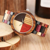 Cocoa Yacht Club Vintage Wood Quartz Watch