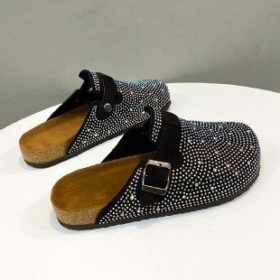 Cocoa Yacht Club Rhinestone Cork Birkenstock Shoes
