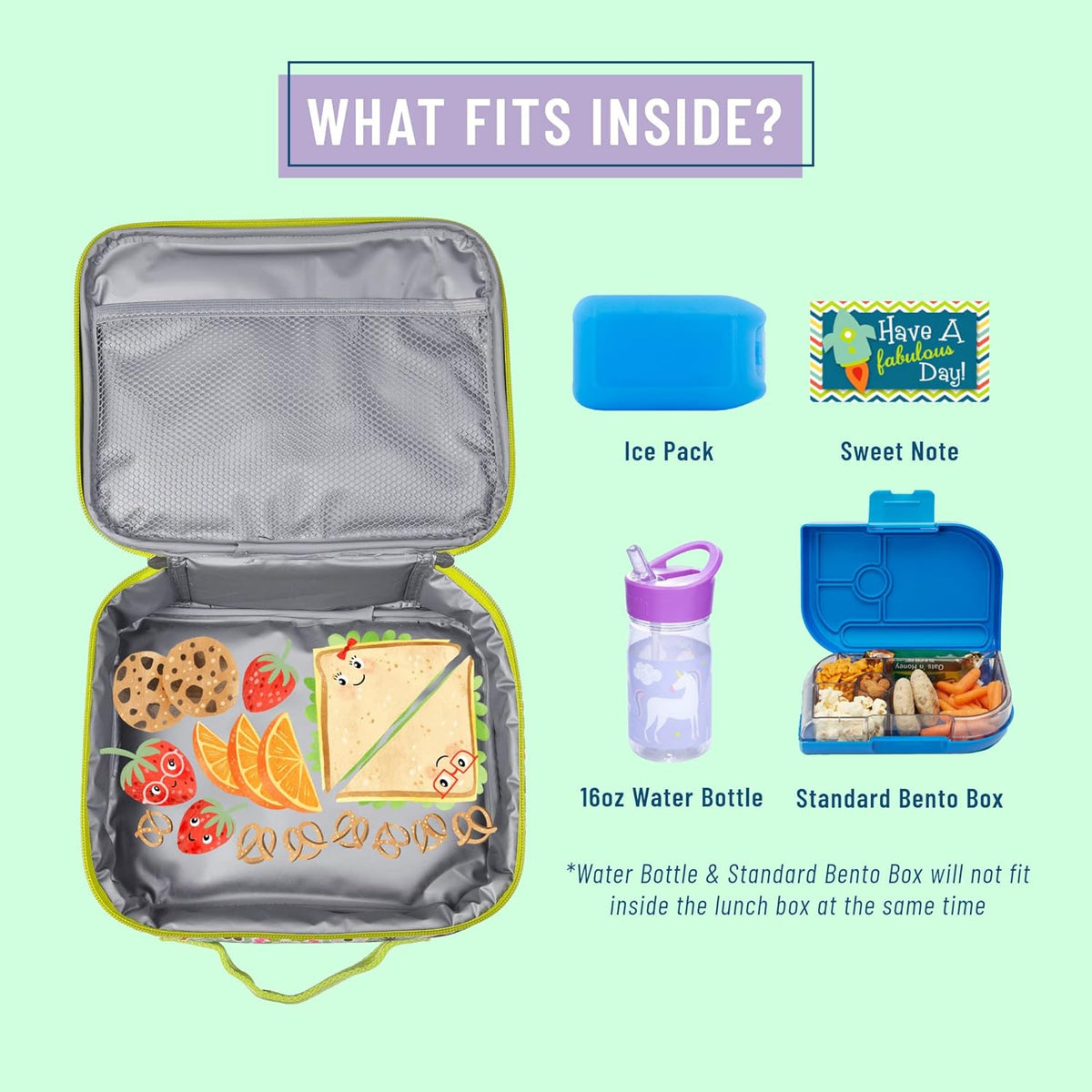 Insulated Lunch Box Bag