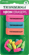 School Eraser Combination Set, 15 Eraser Multi-Pack