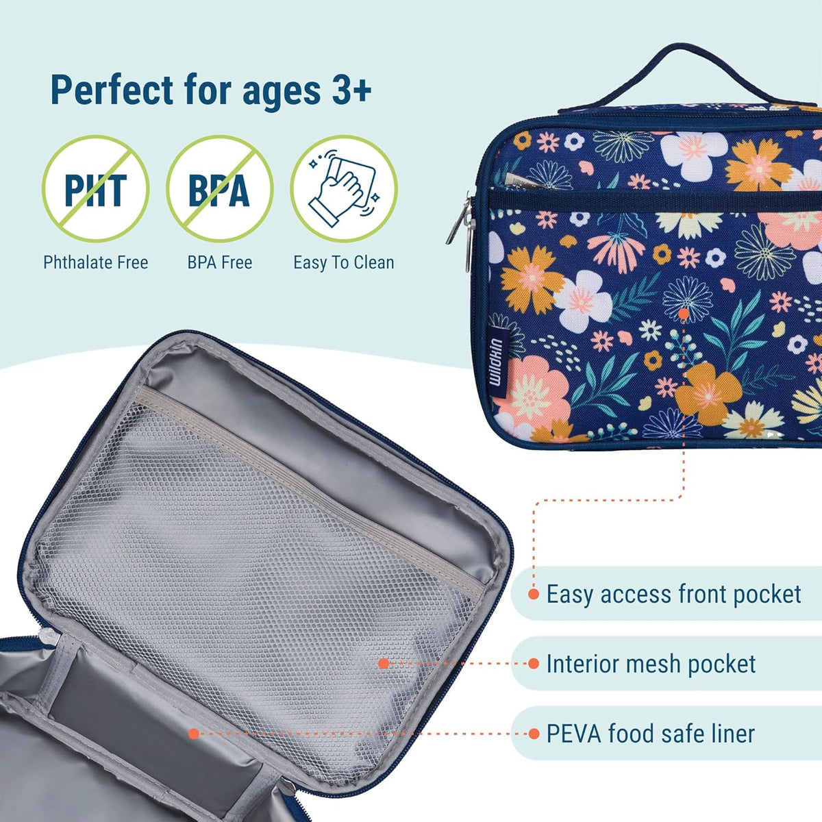 Insulated Lunch Box Bag