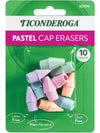 Ticonderoga Wedge Erasers, Pink, 3 Count