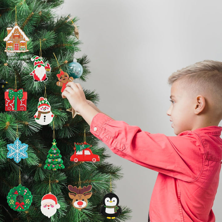 Christmas Ornaments for Tree Decorations, 12pcs