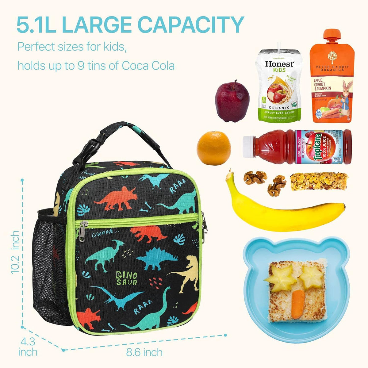 Insulated Kids Lunch Bag