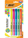 BIC Brite Liner Highlighters, 5-Count Pack