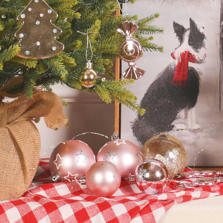 65pcs Christmas Balls Ornaments Set