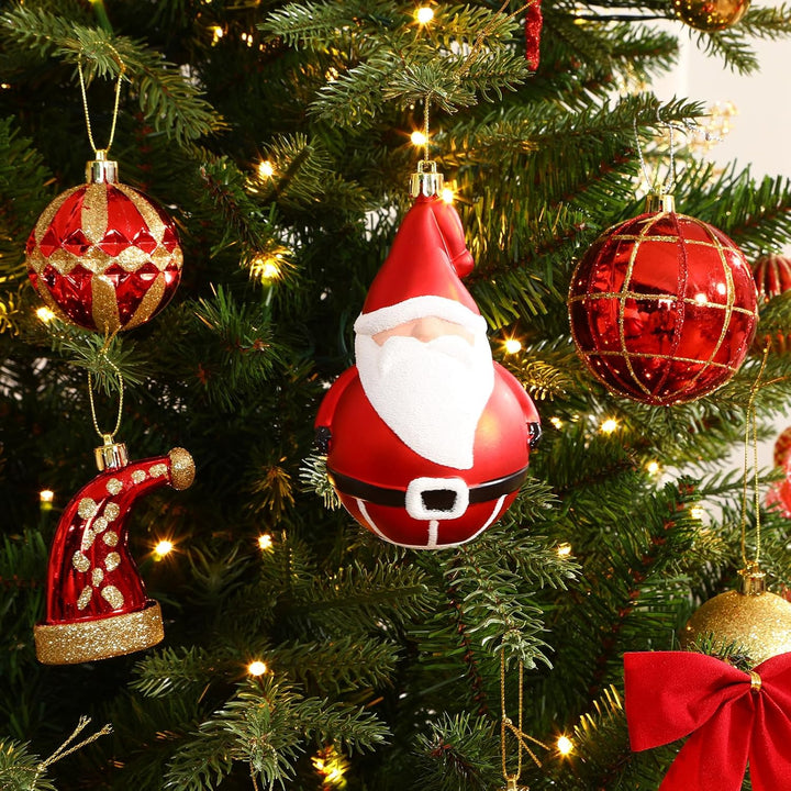 Alupssuc 100 Pcs Christmas Ball Ornaments Set