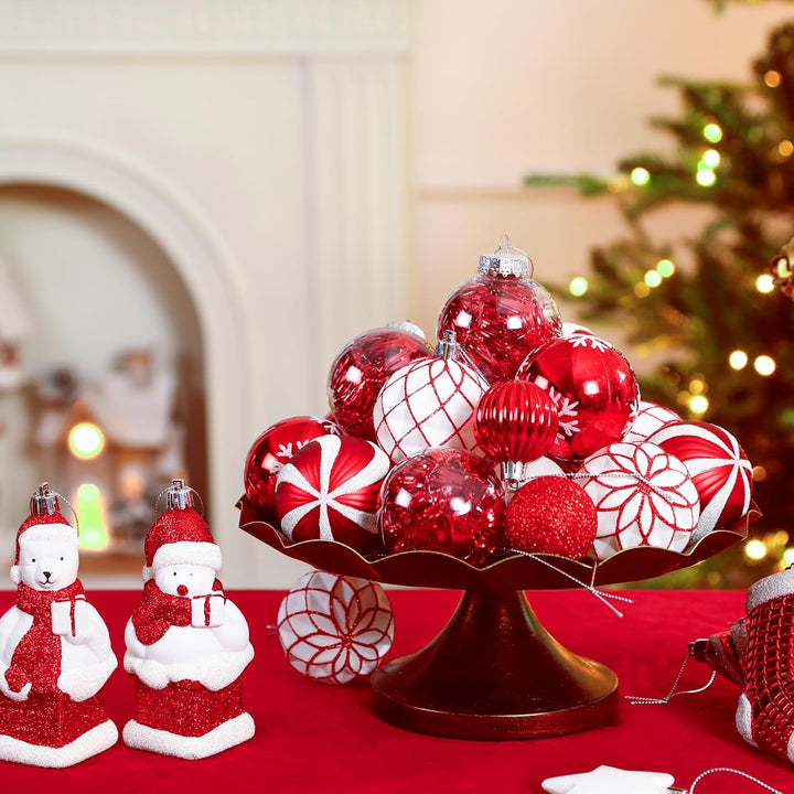 112pcs Christmas Balls Ornaments Set