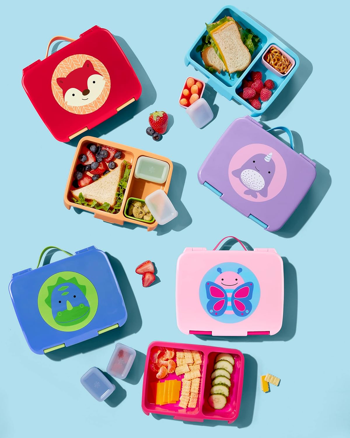 Zoo Animal Lunch Box, Ages 3 & Up