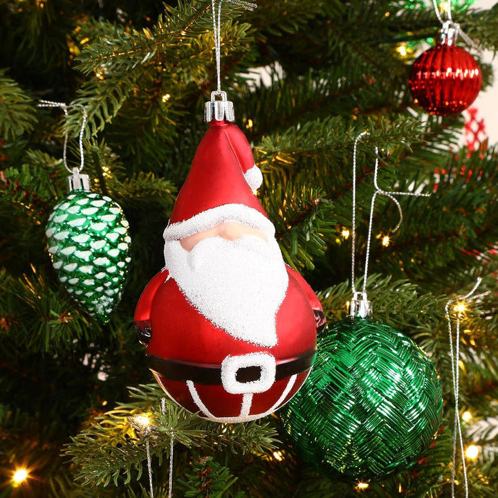 Alupssuc 100 Pcs Christmas Ball Ornaments Set