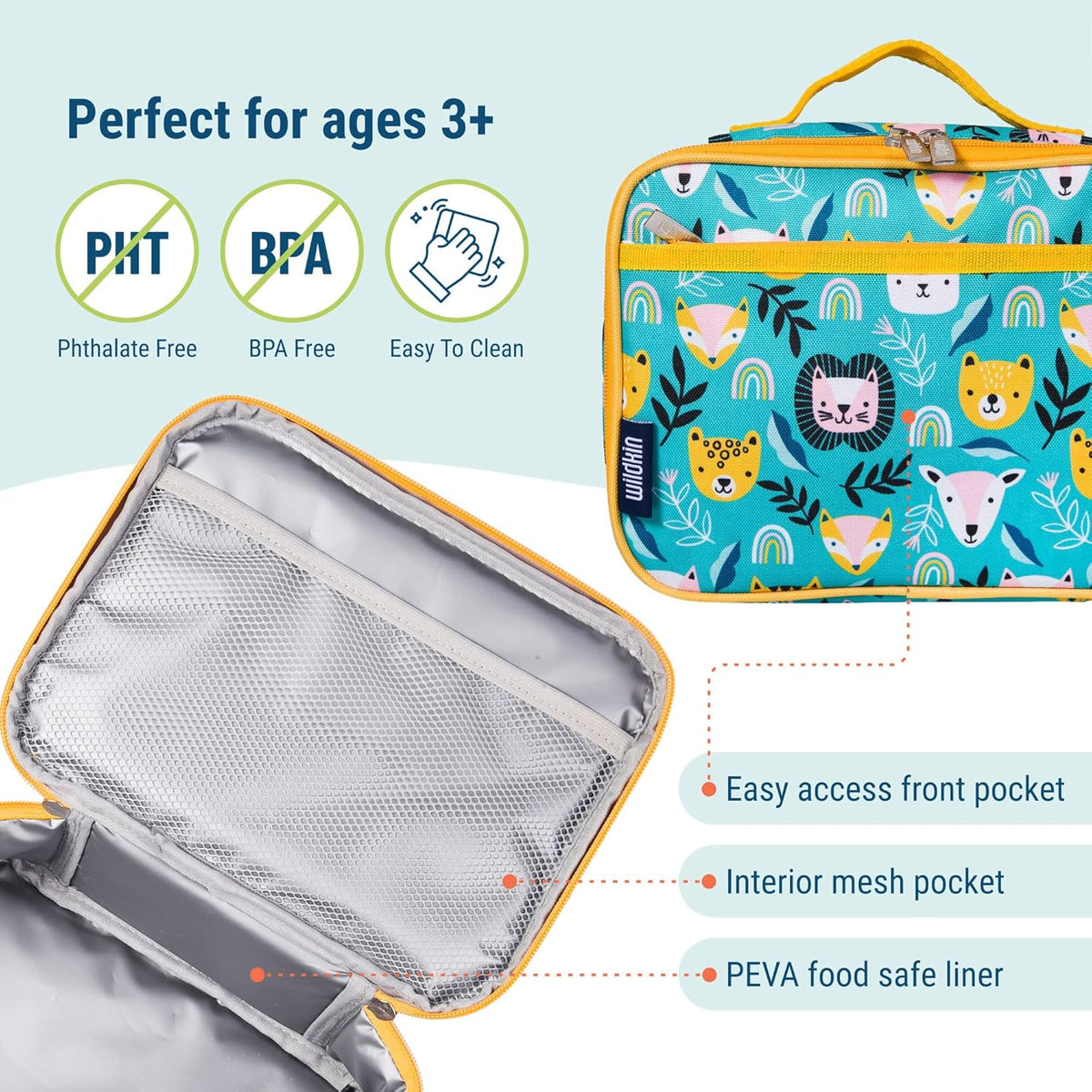 Insulated Lunch Box Bag