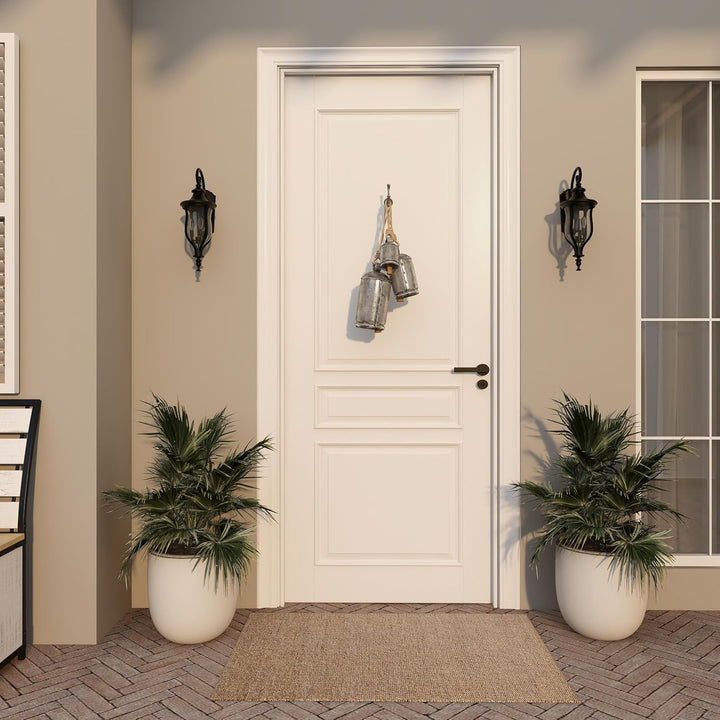 Deco 79 Gold Metal Tibetan Inspired Decorative Giant XL Cow Bells