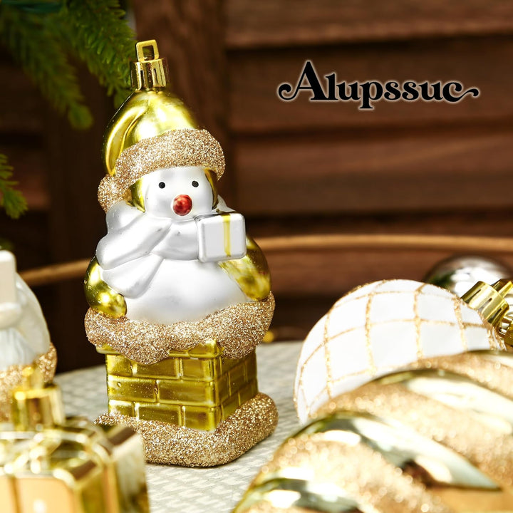 112pcs Christmas Balls Ornaments Set