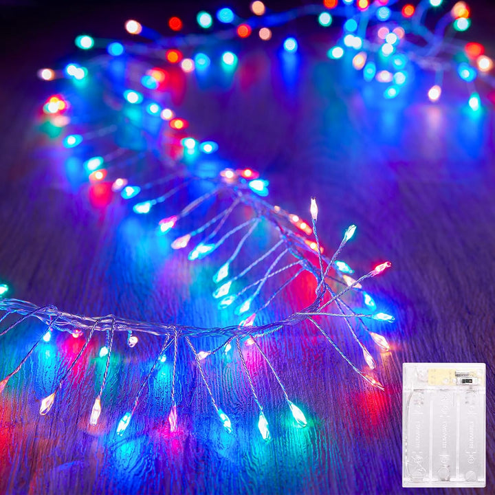 Fairy Lights Battery Operated, 10Ft 120 LEDs