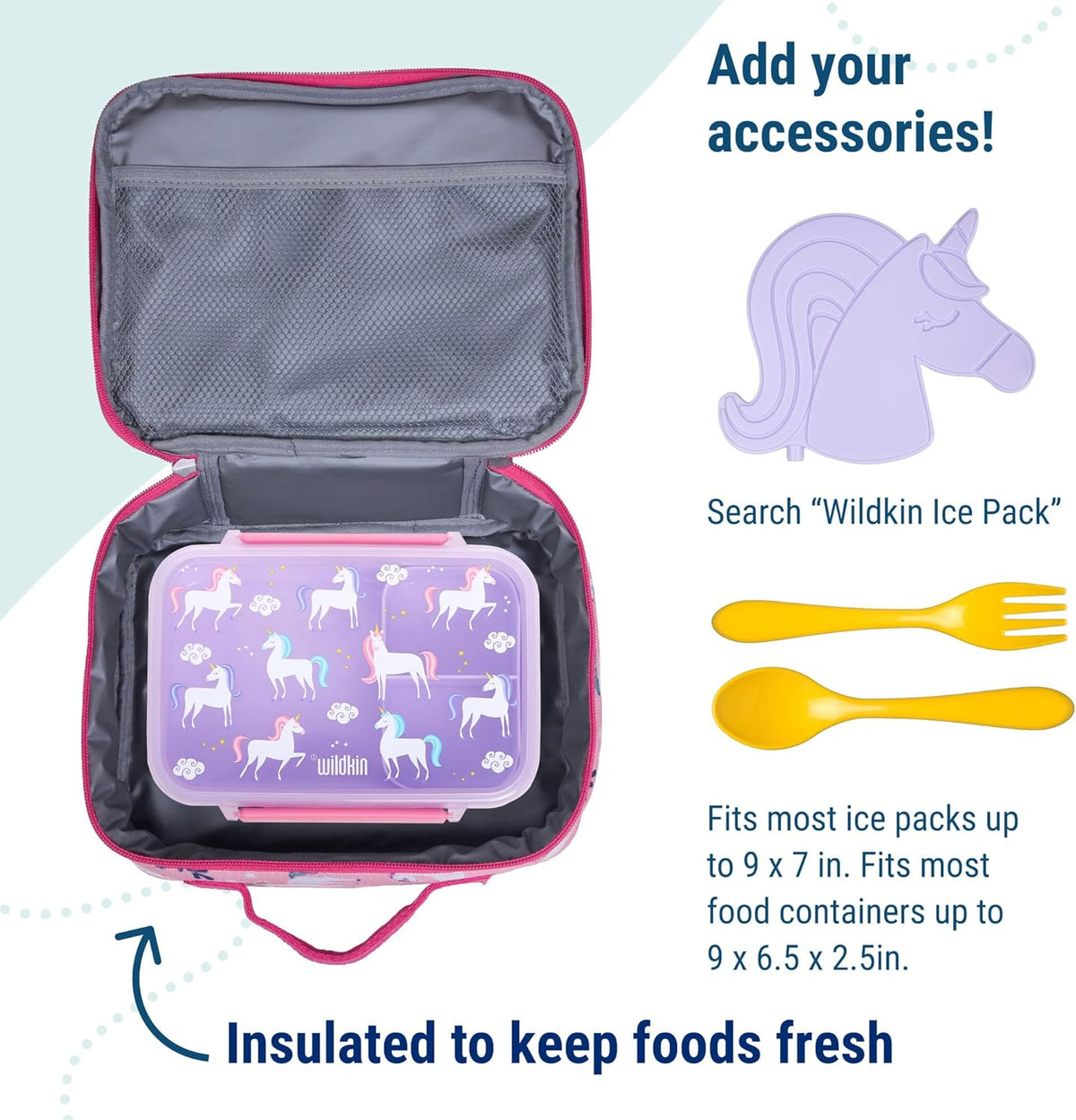 Insulated Lunch Box Bag