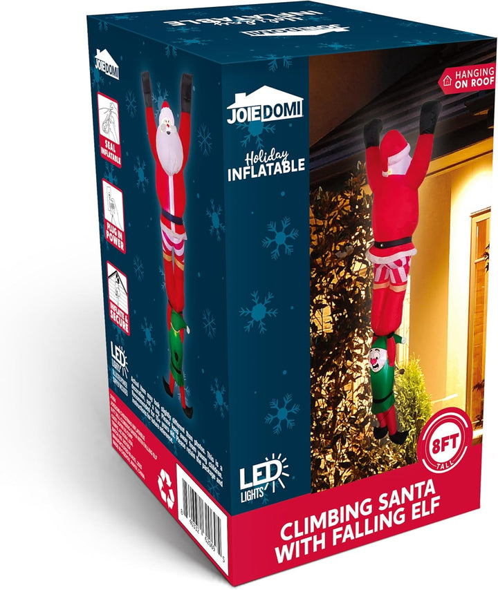 8 FT Hanging Christmas Inflatables Decoration