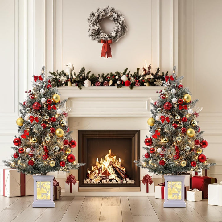 3 Ft Pre-Lit Christmas Tree