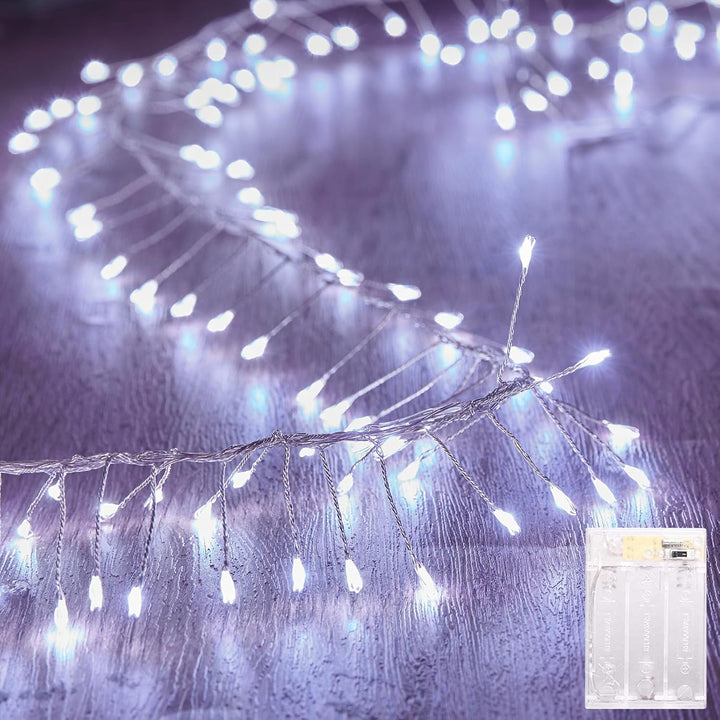 Fairy Lights Battery Operated, 10Ft 120 LEDs
