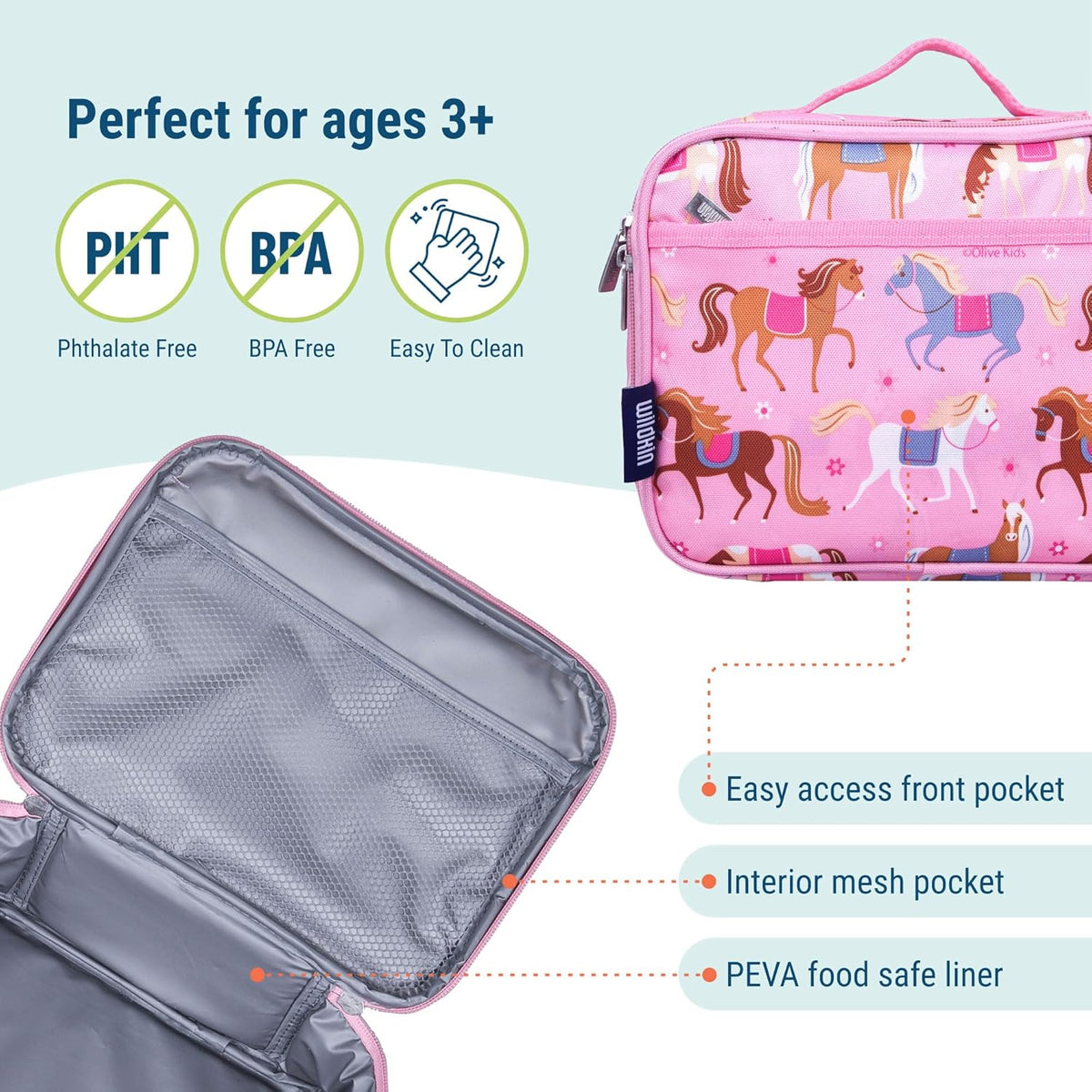 Insulated Lunch Box Bag