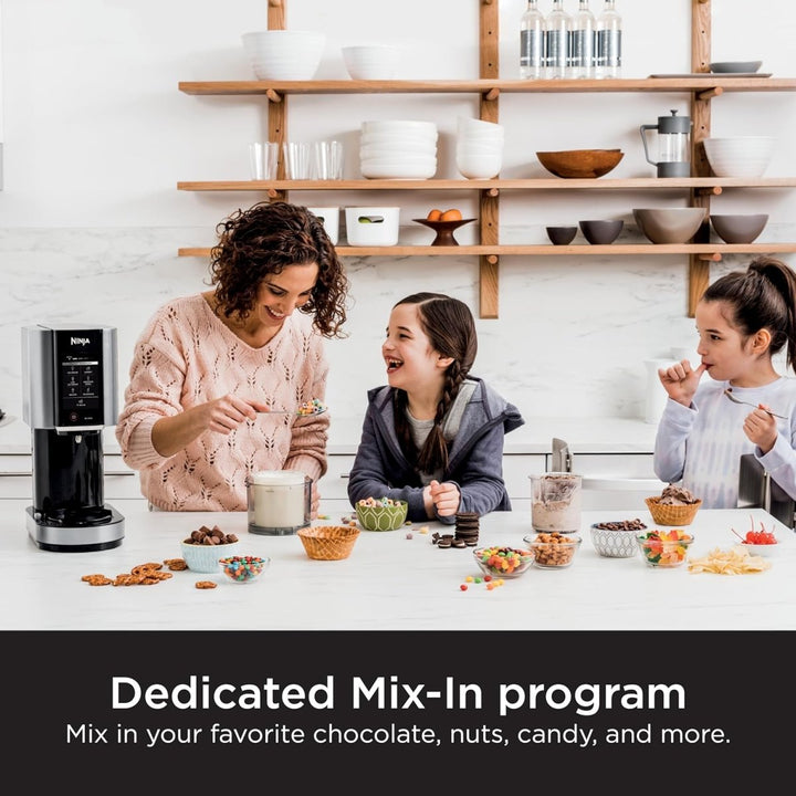 7 One-Touch Programs Ice Cream Maker, with (2) Pint Containers & Lids - Cocoa Yacht Club