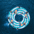 WOW Watersports Round Water Walkway & SUP Dock Island, Holds Up to 16 People