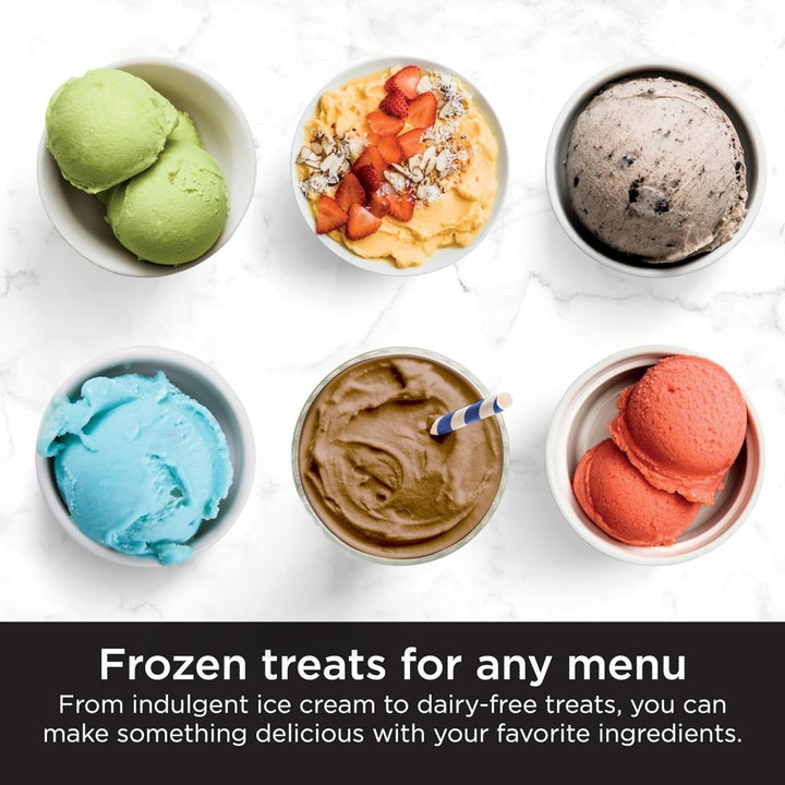 7 One-Touch Programs Ice Cream Maker, with (2) Pint Containers & Lids - Cocoa Yacht Club