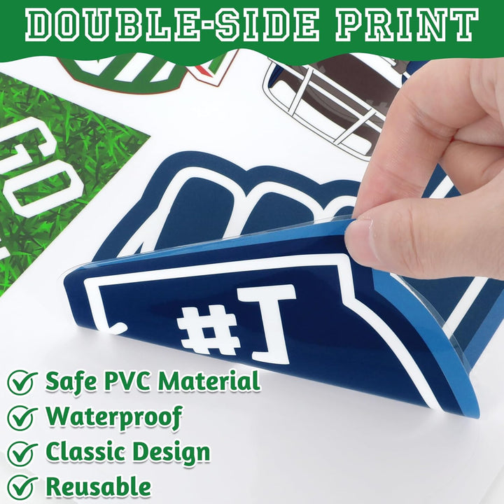 116PCS Christmas Decorations, 9 Sheets