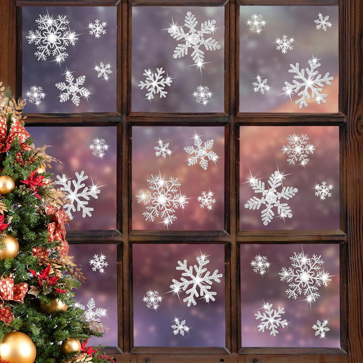 135Pcs Christmas Window
