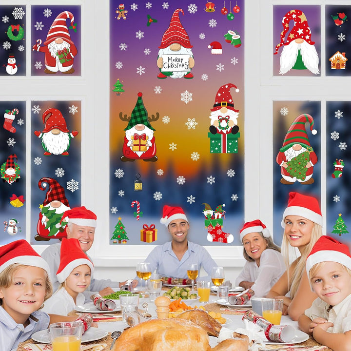 116PCS Christmas Decorations, 9 Sheets