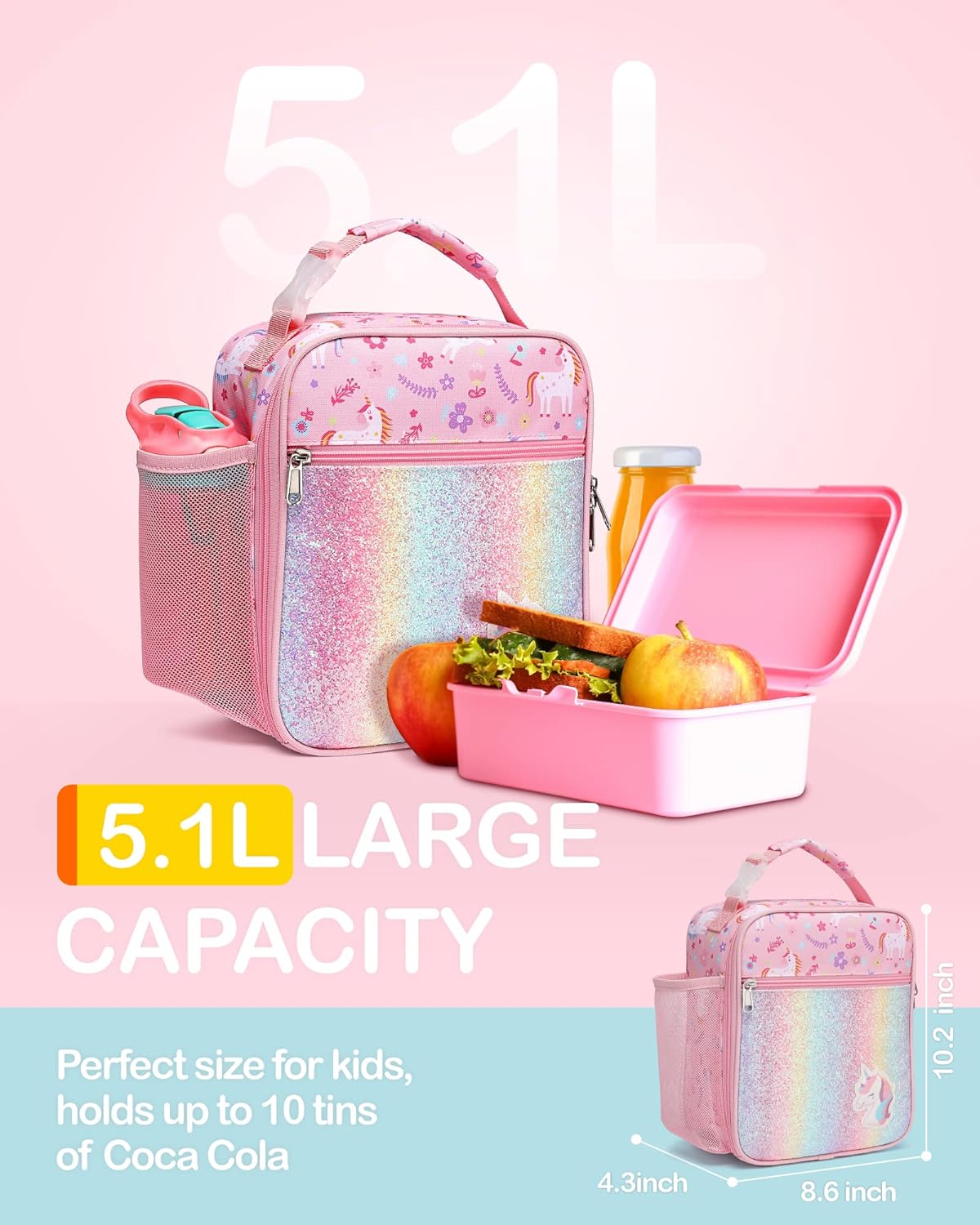 Insulated Kids Lunch Bag