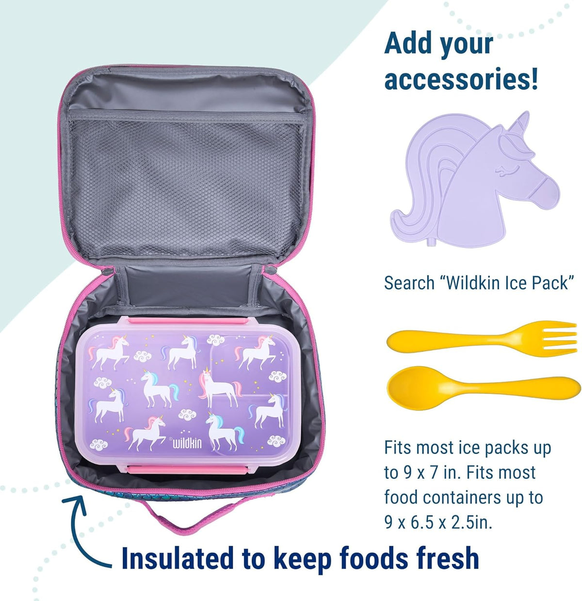 Insulated Lunch Box Bag